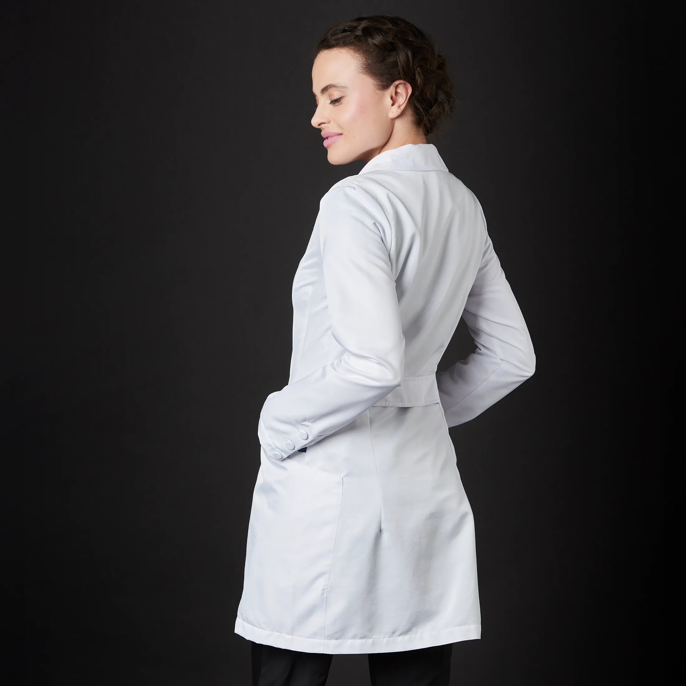 Bata Médica de Mujer Musa Dama Win Antibacterial - Image 4