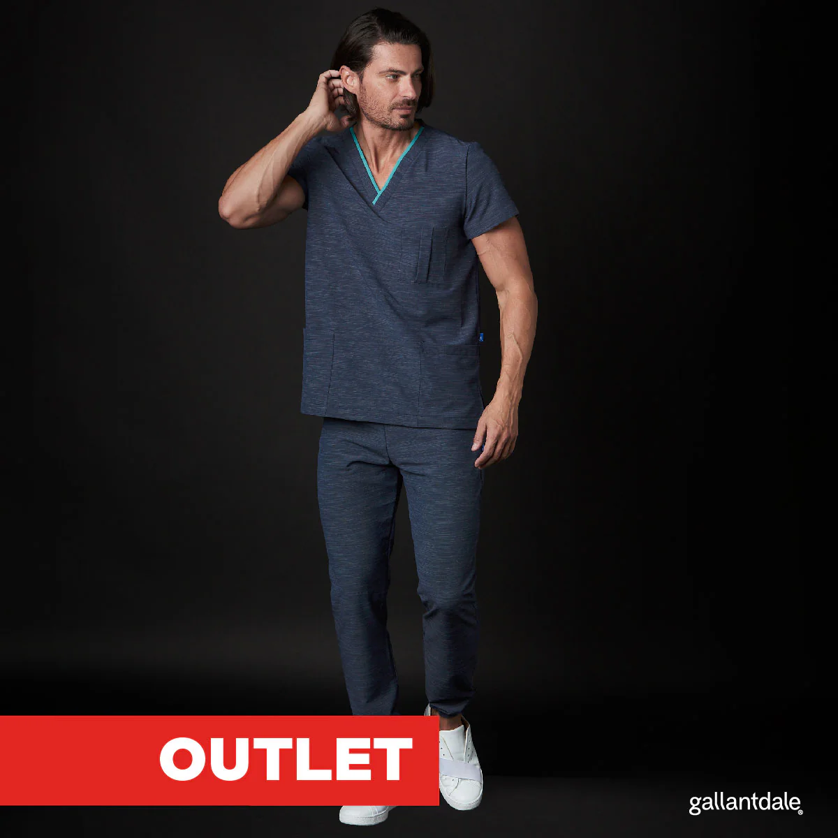 Pijama Quirúrgica de Hombre Baltic - Image 8