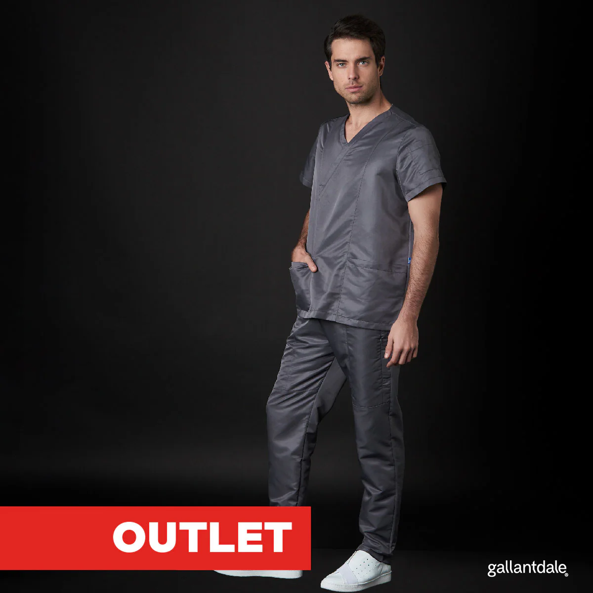 Pijama Quirúrgica de Hombre Charles Antibacterial - Image 5