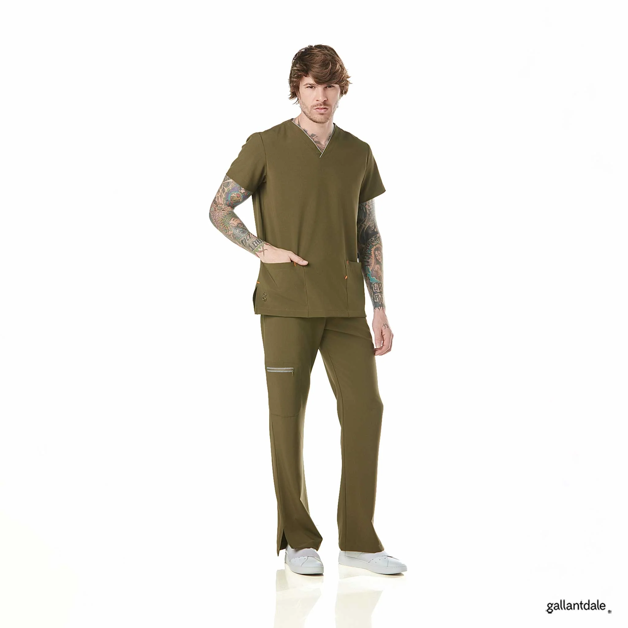Pijama Quirúrgica de Hombre Abbot NS - Image 4