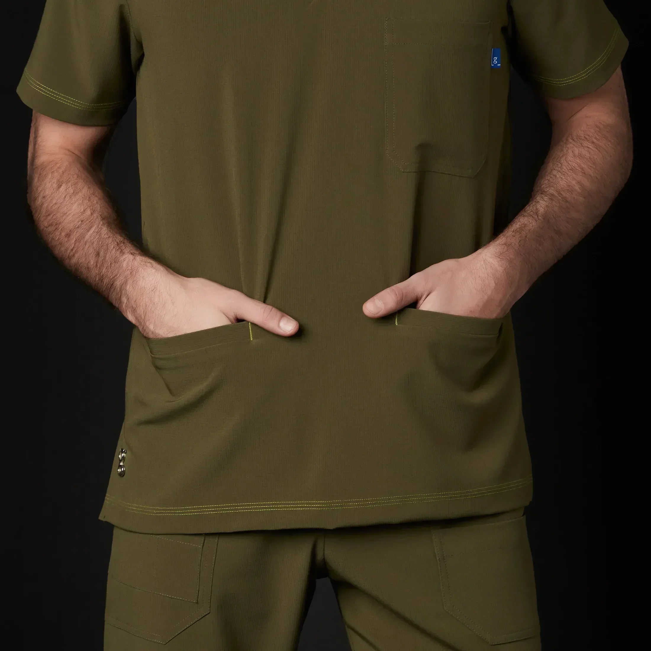 Pijama Quirúrgica de Hombre Yale Antibacterial 2024 - Image 7