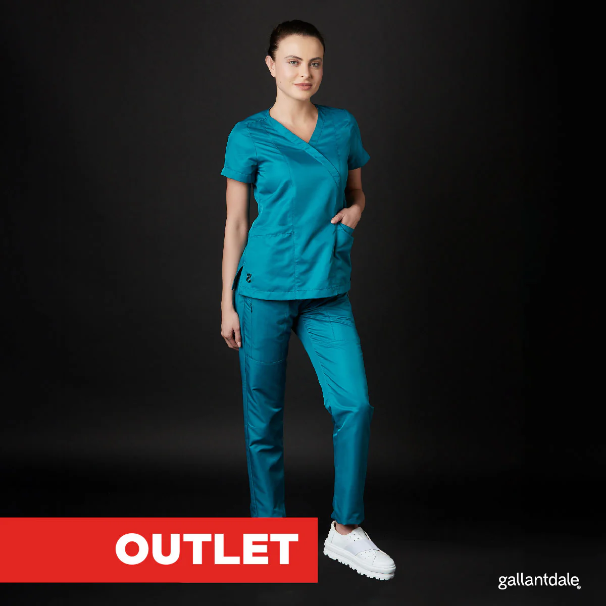 Pijama Quirúrgica de Mujer Charles Antibacterial - Image 9