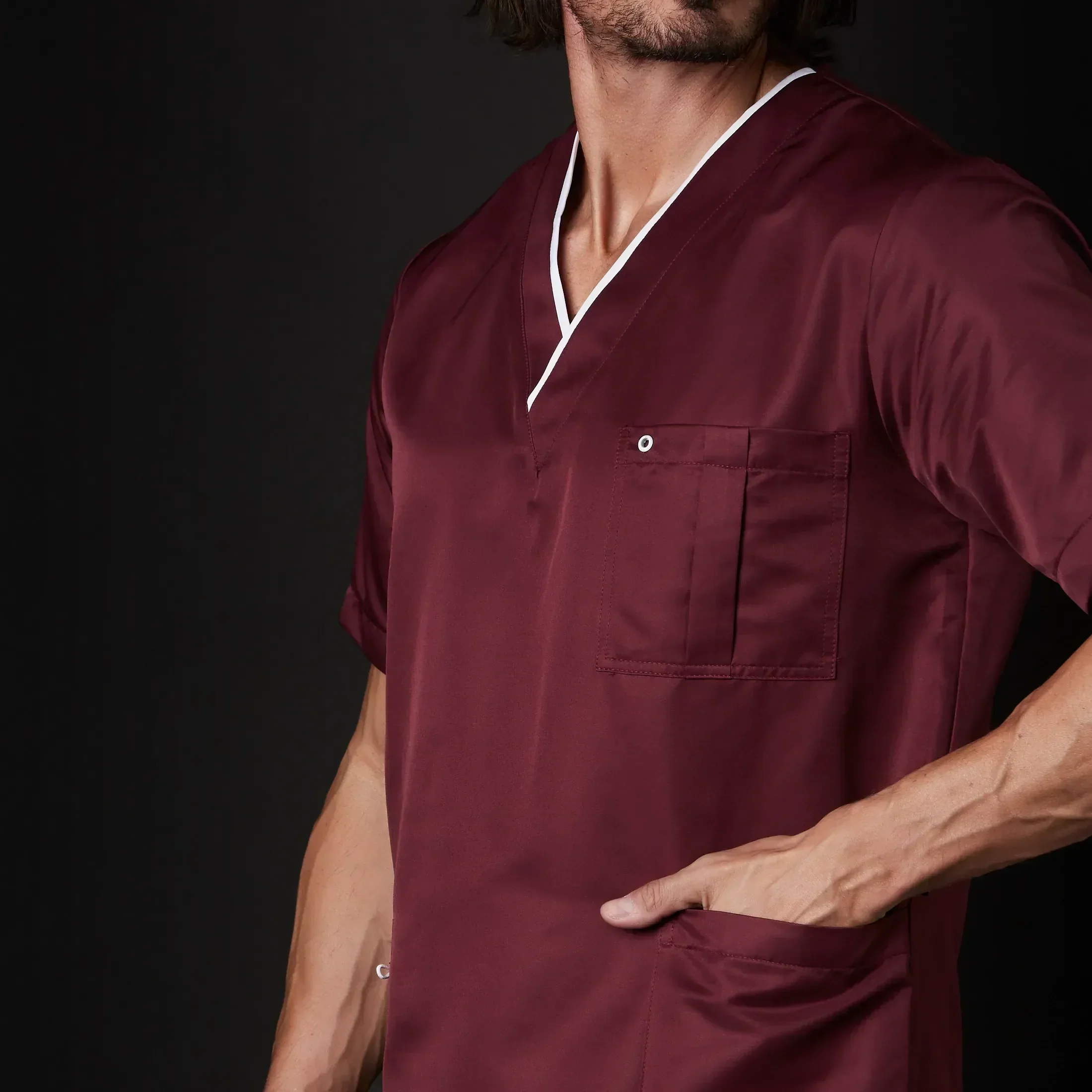 Pijama Quirúrgica de Hombre Dr House Antibacterial - Image 11