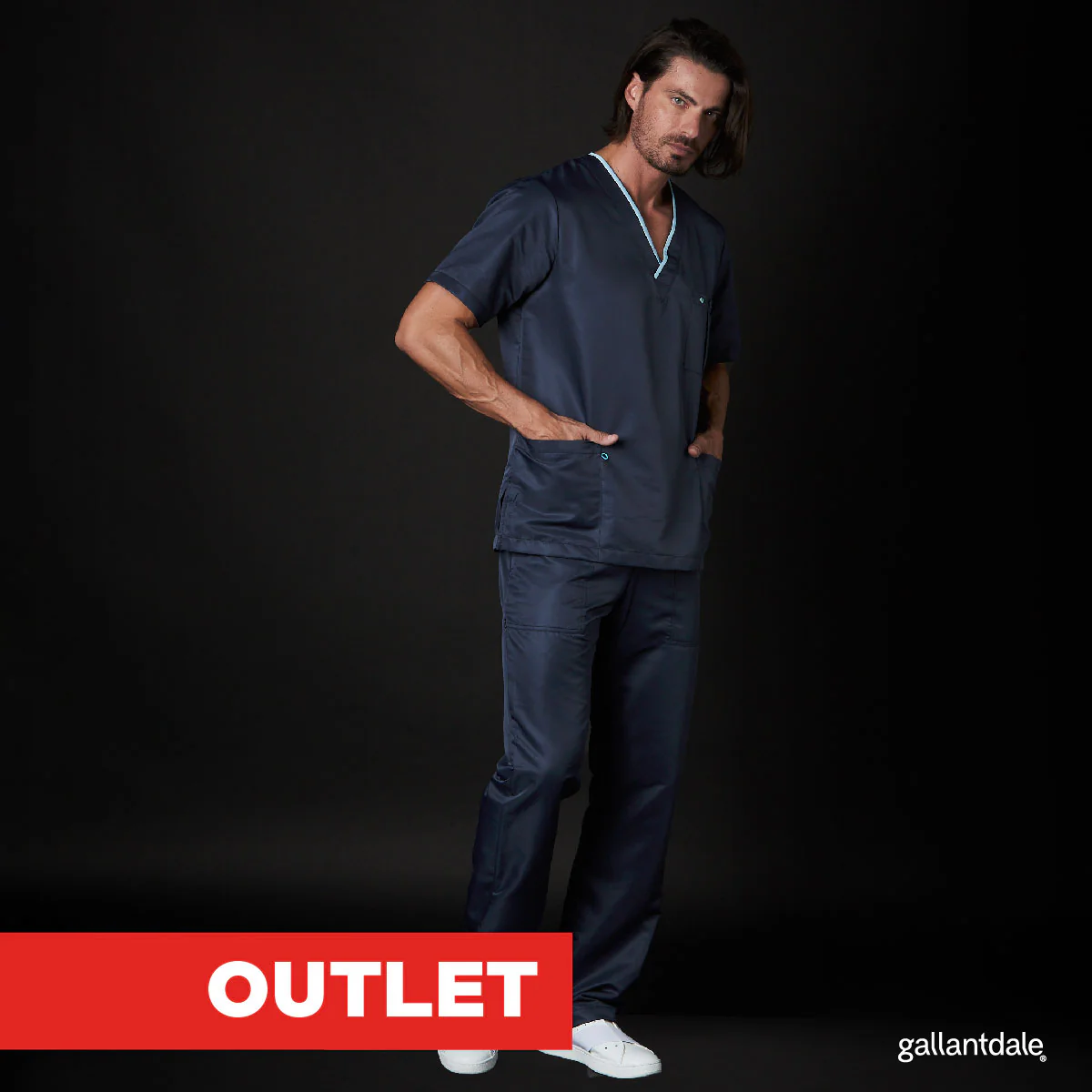 Pijama Quirúrgica de Hombre Dr House Antibacterial - Image 13