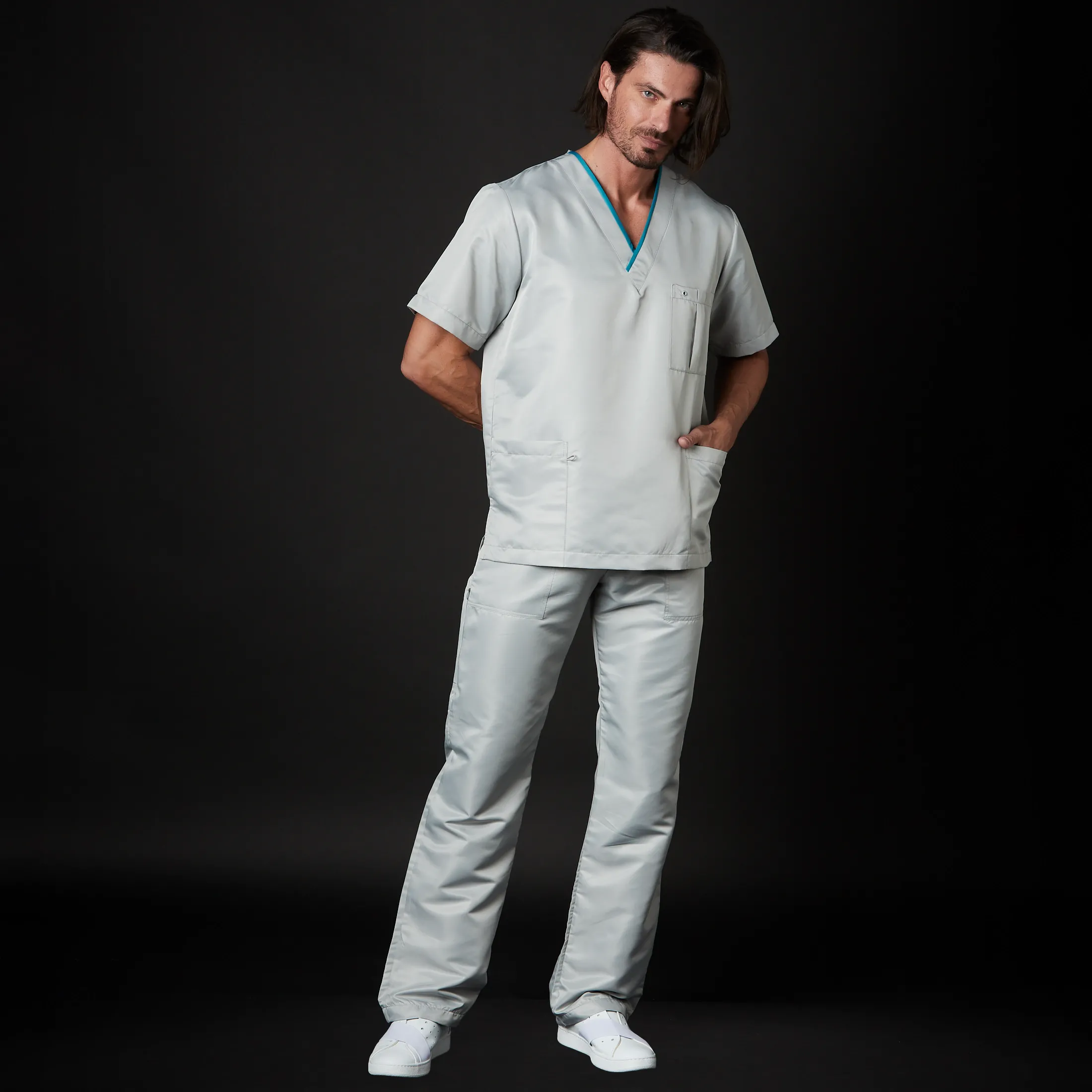 Pijama Quirúrgica de Hombre Dr House Antibacterial - Image 23