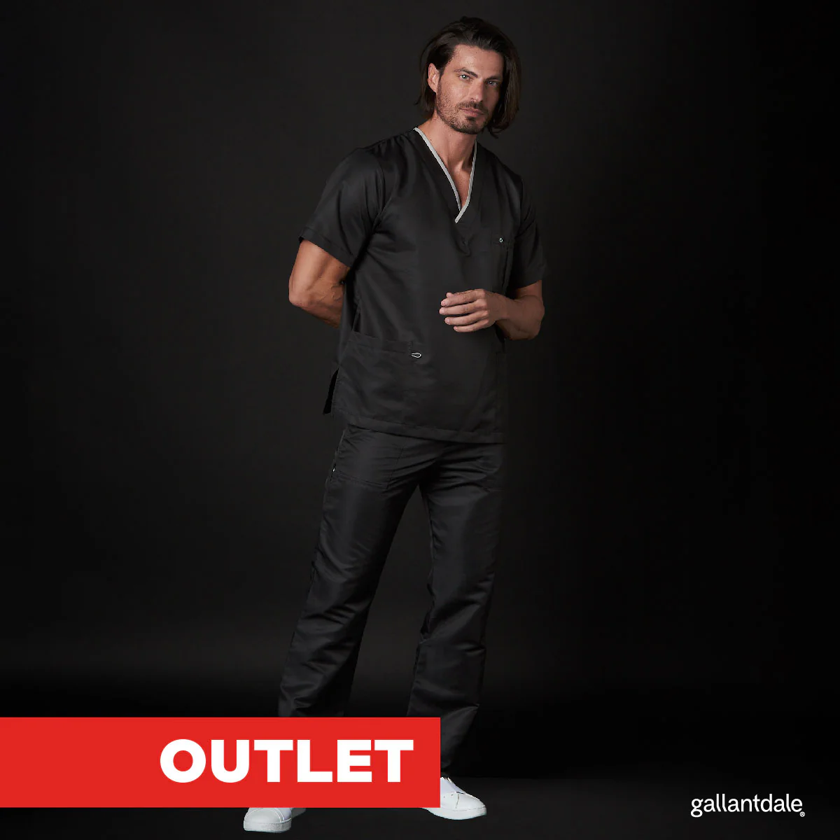 Pijama Quirúrgica de Hombre Dr House Antibacterial - Image 5