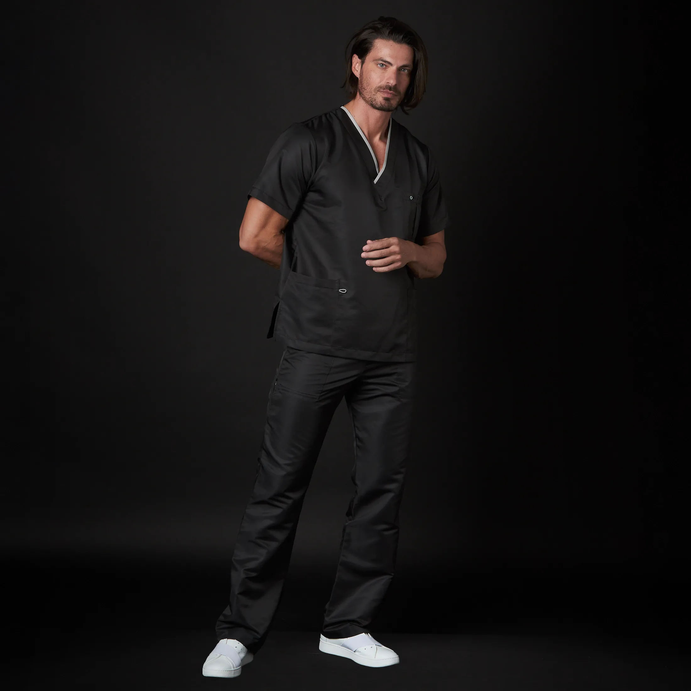 Pijama Quirúrgica de Hombre Dr House Antibacterial - Image 6